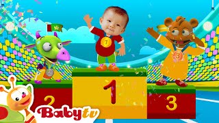 Ready, Steady, Go! Race to the Finish Line! Excitement for #Paris2024 Olympics! 🏅 @BabyTV