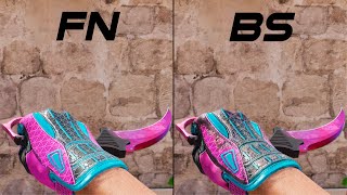 CS2 Sport Gloves | Vice - Skin showcase all floats [4K60FPS]