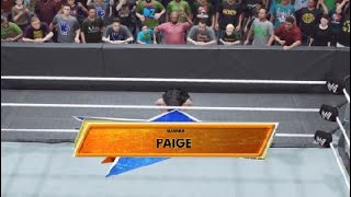 WWE 2K23 Wwe Summerslam 2014  Paige Vs Aj Lee Wwe Divas Title Match