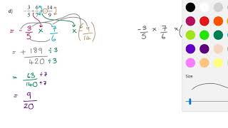 Grade 8 Fractions - Topic 5 - Division of Fractions