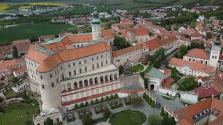 Mikulov 🇨🇿 4K drone video Czech Republic