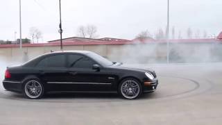 Drift Mercedes E55 AMG W210, E63 AMG W211