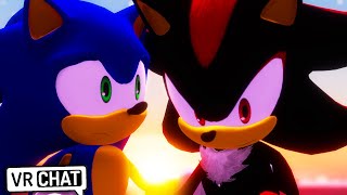 Sonic Comforts Shadow! (VR Chat)