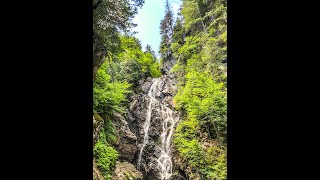 See a beautiful waterfall in Maine, Angel Falls, featuring a nice hike over creeks and rocks.