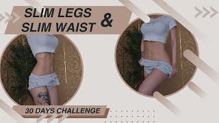 My morning routine for slim legs, waist and abs