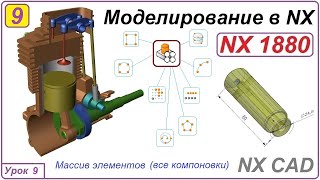 NX CAD. Моделирование в NX. Урок 9. Массив.