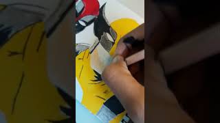 Deadpool and Wolverine Drawing ✨️ #viral #art #drawing #artist #shorts