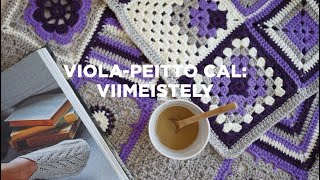 Viola-peitto CAL: Viimeistely