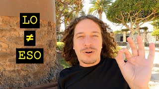 LO i ESO to nie to samo TO | Hablo Español 190