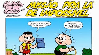 Cebolinha em o Plano Missão Impossível - Quadrinhos da Turma da Mônica #gibis #humor #comedia