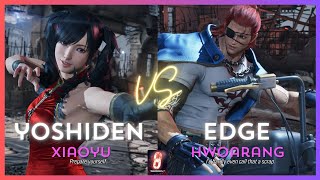 Tekken 8 - yoshiden (XIAOYU) VS EDGE (HWOARANG)