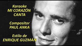 Mi Karaoke - Mi corazón canta - Enrique Guzmán  -3