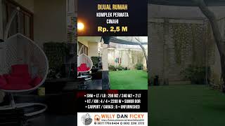 DIJUAL RUMAH ASRI SIAP HUNI DI KOMPLEK PERMATA CIMAHI IDR 2,5 M HUB. 0877 7756 8484 #rumahcimahi