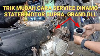 TUTORIAL CARA SERVICE DINAMO STATER MOTOR SUPRA, GRAND, LEGENDA DLL