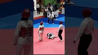 GIRLS KO KICK KYORUGI TAEKWONDO TOURNAMENT #SHORTS