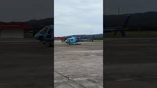 OceanX Airbus Helicopter Starting the Engine #shorts #chopper