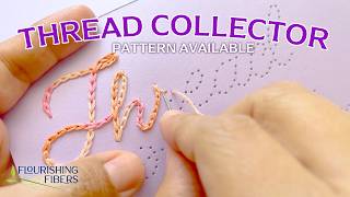 Card Embroidery : Thread Collector Paper Embroidery Tutorial