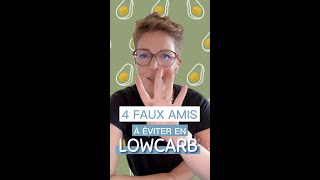 ❌ Régime lowcarb : 4 faux amis à éviter #shorts