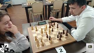 Pinkamena (1706) vs Salamon (1689). Chess Fight Night. CFN. Rapid