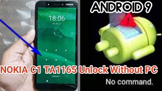 Nokia C1 TA-1165 Pattren Unlock |Hard Reset |Android 9 |SPD7731