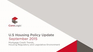 U.S Housing Policy Update- September 2015