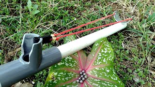 How to Make PVC Slingshot Rifle with EasyTrigger Mechanism