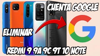 Cómo Quitar la Cuenta Google - Xiaomi Redmi 9A 9C 9T y 9 / Nuevo Método 2024