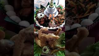 Tumpeng Gudangan plus Ingkung