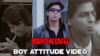 Boys Attitude Video Shahrukh Khan SRK Smoking Whatsapp Status Song Vertical Mass #SRK #Smoking #VEVO