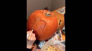 Halloween 2015- pumpkin carving