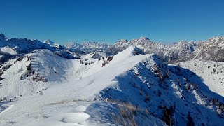 Monti Oberkofel e Morgenlait .Alpi Carniche.Friuli.