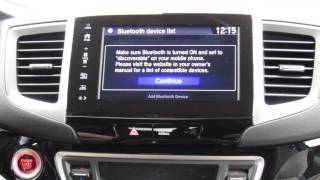 How to Sync your Smartphone using Bluetooth in your Honda