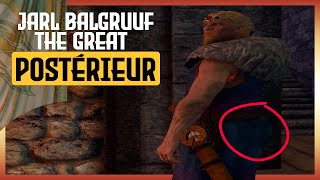 Skyrim: Jarl Balgruuf the Greater Postérieur- The Best of Skyrim