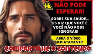 não pode esperar- sua saúde espiritual pode estar ameassada- não ignore