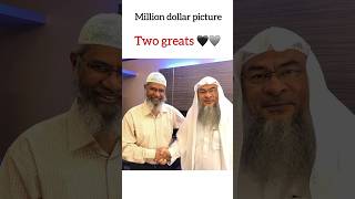 Two legends in one frame ❤️🖤 #drzakirnaik #islam #explore