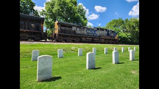 CSX Freight Trains Around Nashville, TN, Part 1 - May 2024