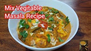 Mix Vegetable Masala Curry | Chappathi with mix Vegetable curry #food #spicy