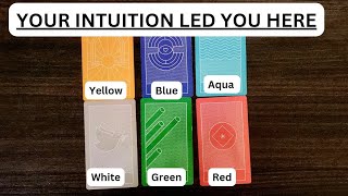 YOUR INTUITION LED YOU HERE 🌈 CHOOSE A COLOR YOU ARE DRAWN TO ✨️