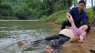 A pregnant mother in danger is blessed by God