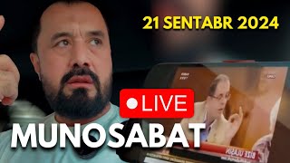 Abror Muxtor Aliy | Live (21 Sentabr 2024) Munosabat | Аброр Мухтор Алий - Дин Самимийликдир