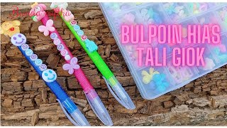 DIY bulpoint hias || menghias bulpoint dengan tali giok