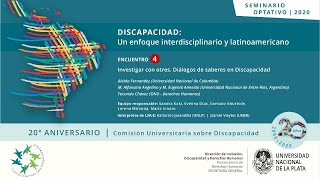 Seminario "Discapacidad: Un enfoque interdisciplinario y latinoamericano - Encuentro 4