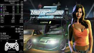 [WR] Need for Speed: Underground 2 - Career Any% Speedrun in 5:44:50 LRT | 5:54:39 RTA