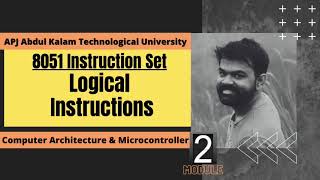 8051 Logical Instructions | Instruction Set (Part 3) | ECT206 | COM | KTU