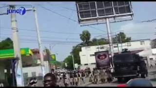 POLICE HAITI kraze...manifestation etudiant ethnologi yo