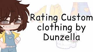 Rating Custom clothing by Dunzella || Gacha Club || Crazy Kitten