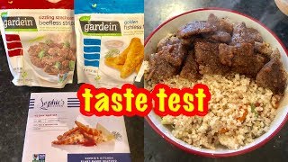 Gardein Beefless Strips Taste Test