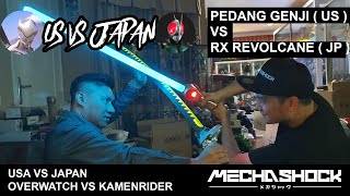 SAMURAI GENJI VS REVOLCANE !!  PEDANG US VS PEDANG BAJA HITAM RX!! MENANG BLIZZARD ATAU BANDAI?