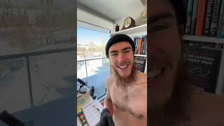 “Embrace that Sh!t” Wim Hof Ice Cold Exposure 🥶 💪