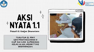 Aksi Nyata Modul 1.1 | Tsalitsa El May | CGP A10 Sumedang